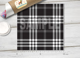 Plaid Patterned Adhesive Vinyl 474